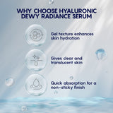 AHC Hyaluronic Dewy Moisturising Radiance Face Serum - Korean skincare - Vamzn#