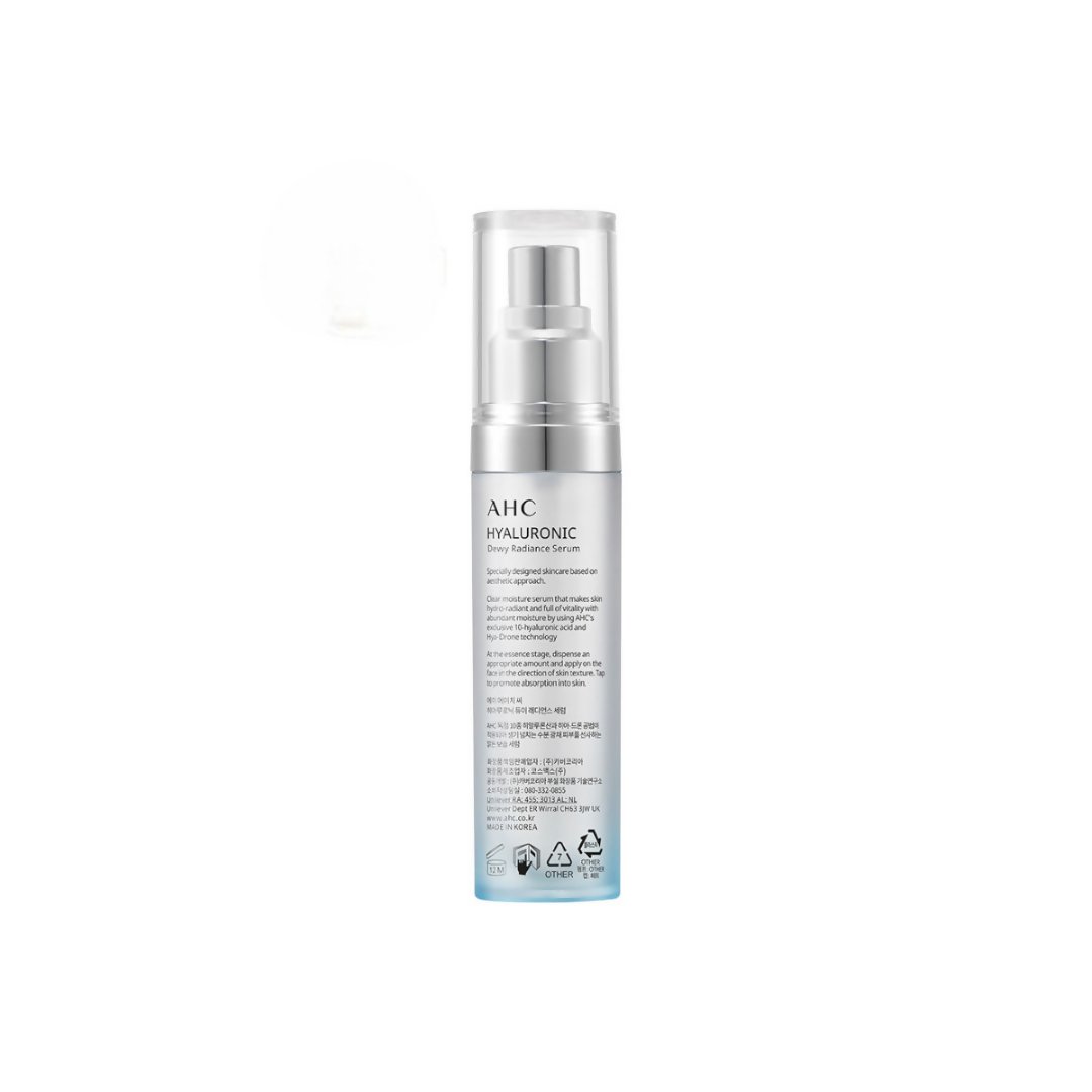 AHC Hyaluronic Dewy Moisturising Radiance Face Serum - Korean skincare - Vamzn#