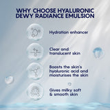 AHC Hyaluronic Dewy Radiance Emulsion Lightweight Moisturizer - Korean skincare - Vamzn#