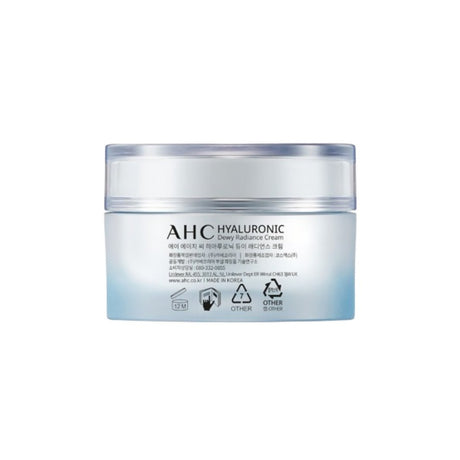 AHC Hyaluronic Dewy Radiance Face Moisturizer Cream - Korean skincare - Vamzn#