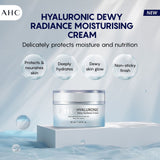 AHC Hyaluronic Dewy Radiance Face Moisturizer Cream - Korean skincare - Vamzn#