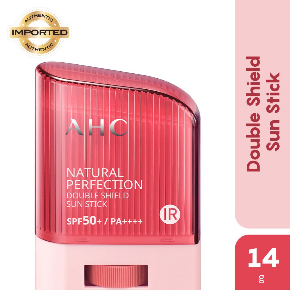 AHC Natural Perfection Double Shield Sun Stick With SPF 50+ & PA++++ - Korean Skincare - Vamzn#