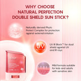 AHC Natural Perfection Double Shield Sun Stick With SPF 50+ & PA++++ - Korean Skincare - Vamzn#