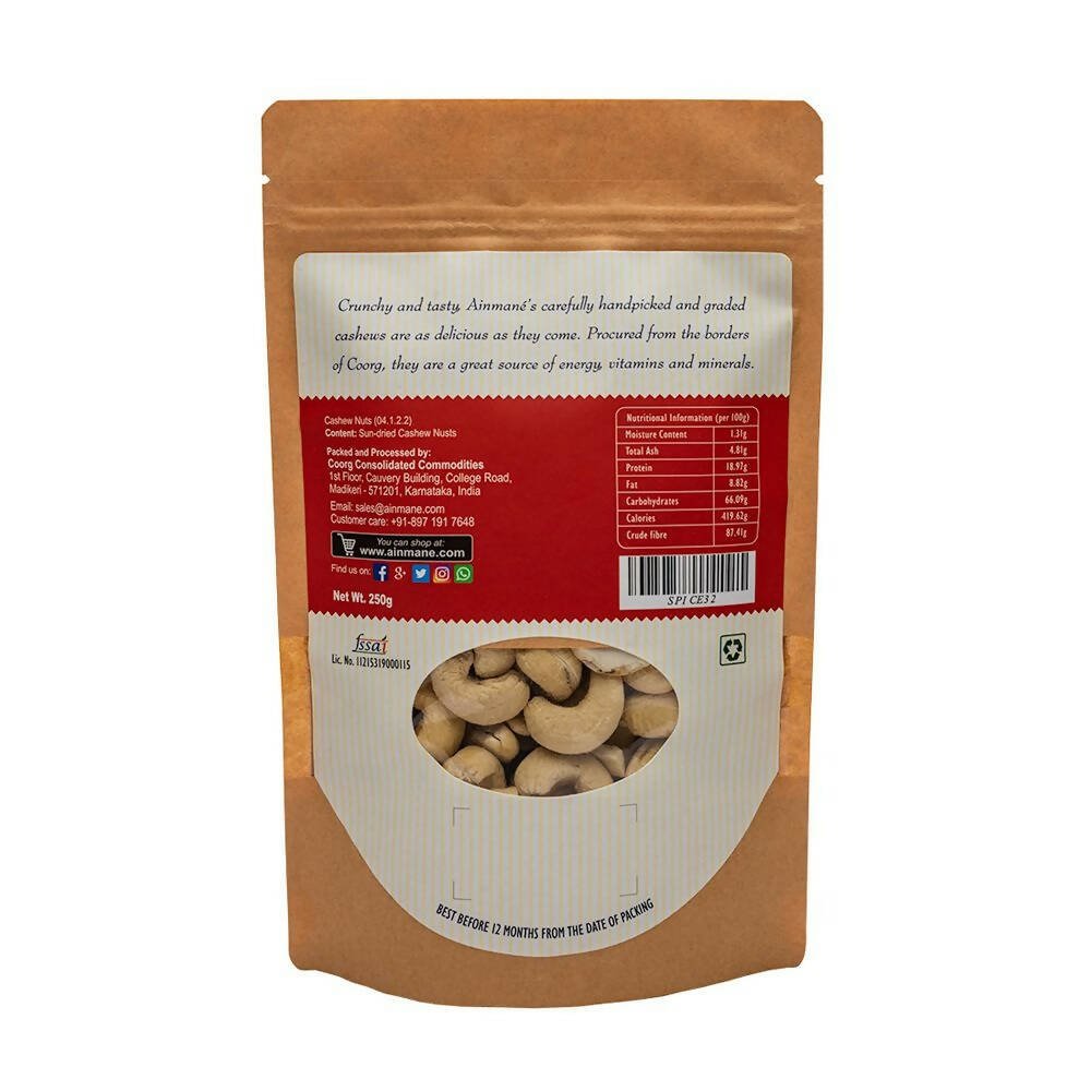 Ainmane Quality Graded Cashew Nuts - Vamzn#