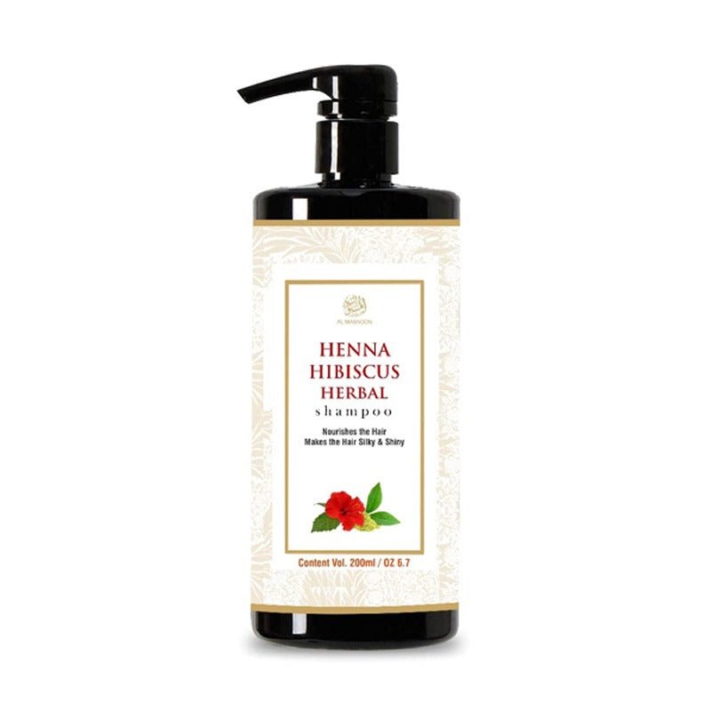 Al Masnoon Henna Hibiscus Herbal Shampoo - Vamzn#