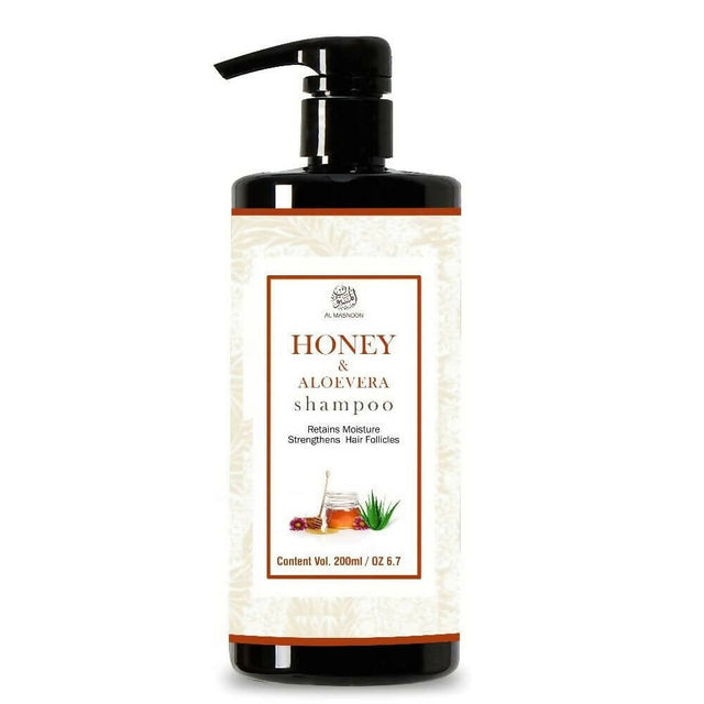 Al Masnoon Honey & Aloevera Shampoo - Vamzn#