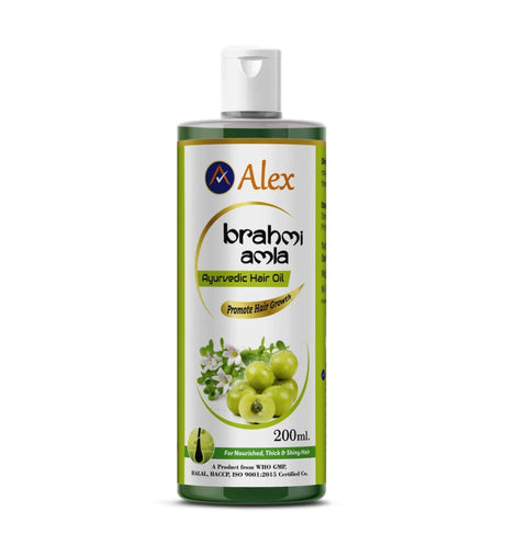 Alex Brahmi Amla Ayurvedic Hair Oil - Vamzn#