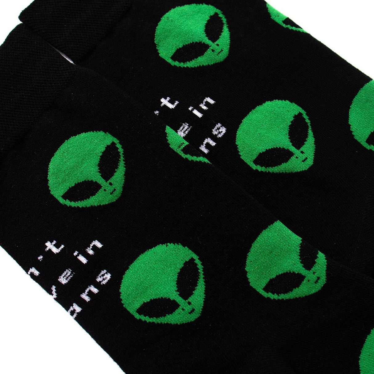 Alien & Honey Bee Crew Socks - Vamzn#