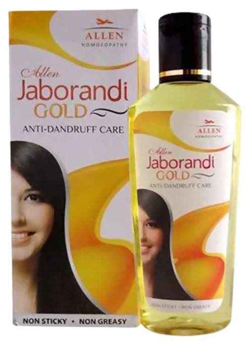 Allen Homeopathy Jaborandi Gold Anti - Dandruff Care Oil - Vamzn#