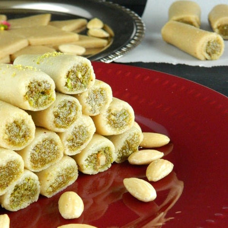 Almond House Almond Pista Roll 500g - Vamzn#