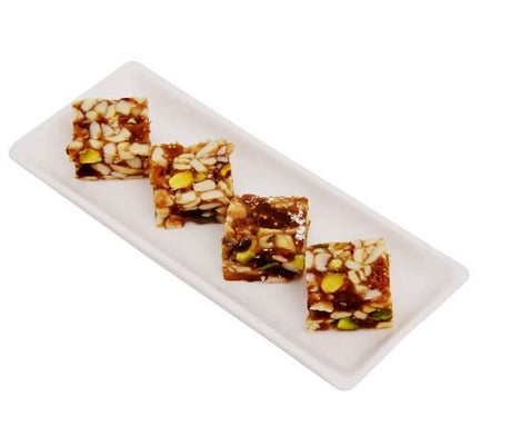 Almond House Anjeer DryFruit Burfi 500g - Vamzn#