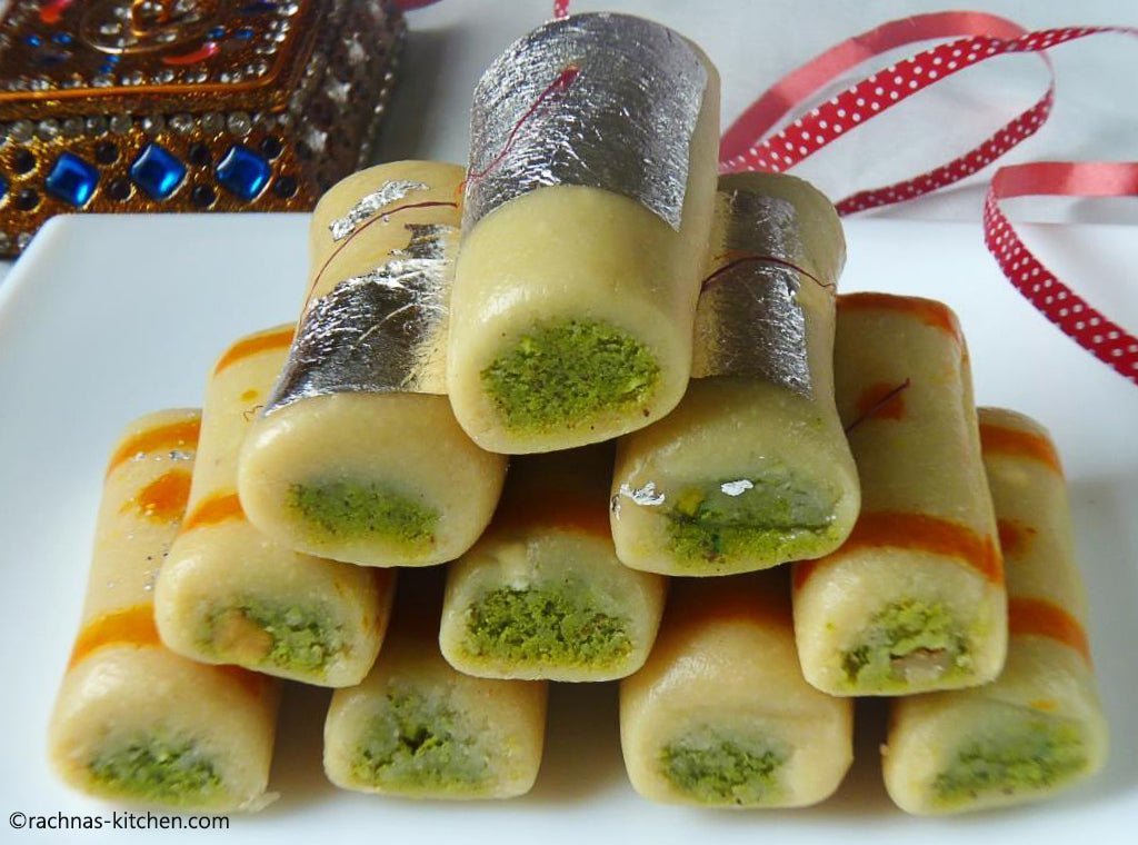 Almond House Kaju Pista Roll 500g - Vamzn#