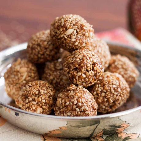 Almond House Til Laddoo 500g - Vamzn#