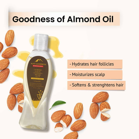 Alps Goodness Almond Hair Oil - Vamzn#