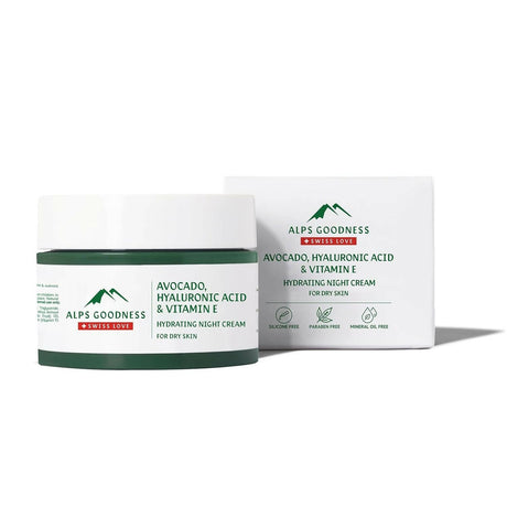 Alps Goodness Avocado, Hyaluronic Acid & Vitamin E Hydrating Night Cream - Vamzn#