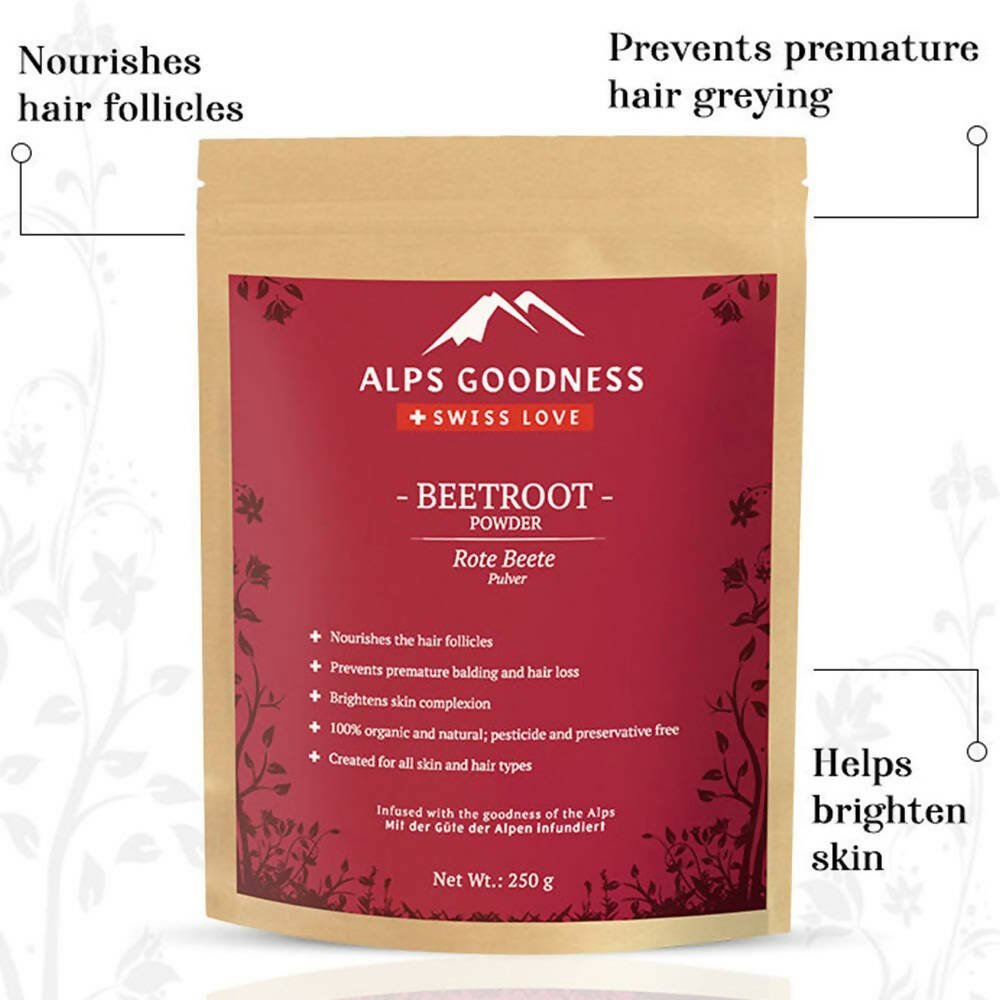 Alps Goodness Beetroot Powder For Hair Mask & Face Mask - Vamzn#