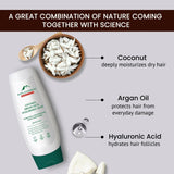 Alps Goodness Coconut, Argan Oil & Hyaluronic Acid Hydrating & Moisturizing Conditioner - Vamzn#