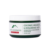 Alps Goodness Coconut Milk, Argan Oil and Hyaluronic Acid Hydrating and Nourishing Hair Mask - Vamzn#