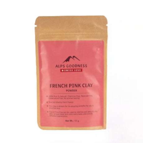 Alps Goodness French Pink Clay Powder - Vamzn#