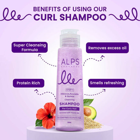 Alps Goodness Hibiscus, Avocado & Quinoa Cleansing Shampoo - Vamzn#