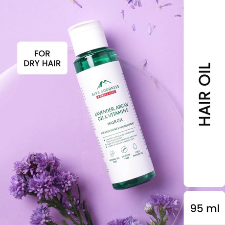 Alps Goodness Lavender, Argan Oil & Vitamin E Hair Oil - Vamzn#