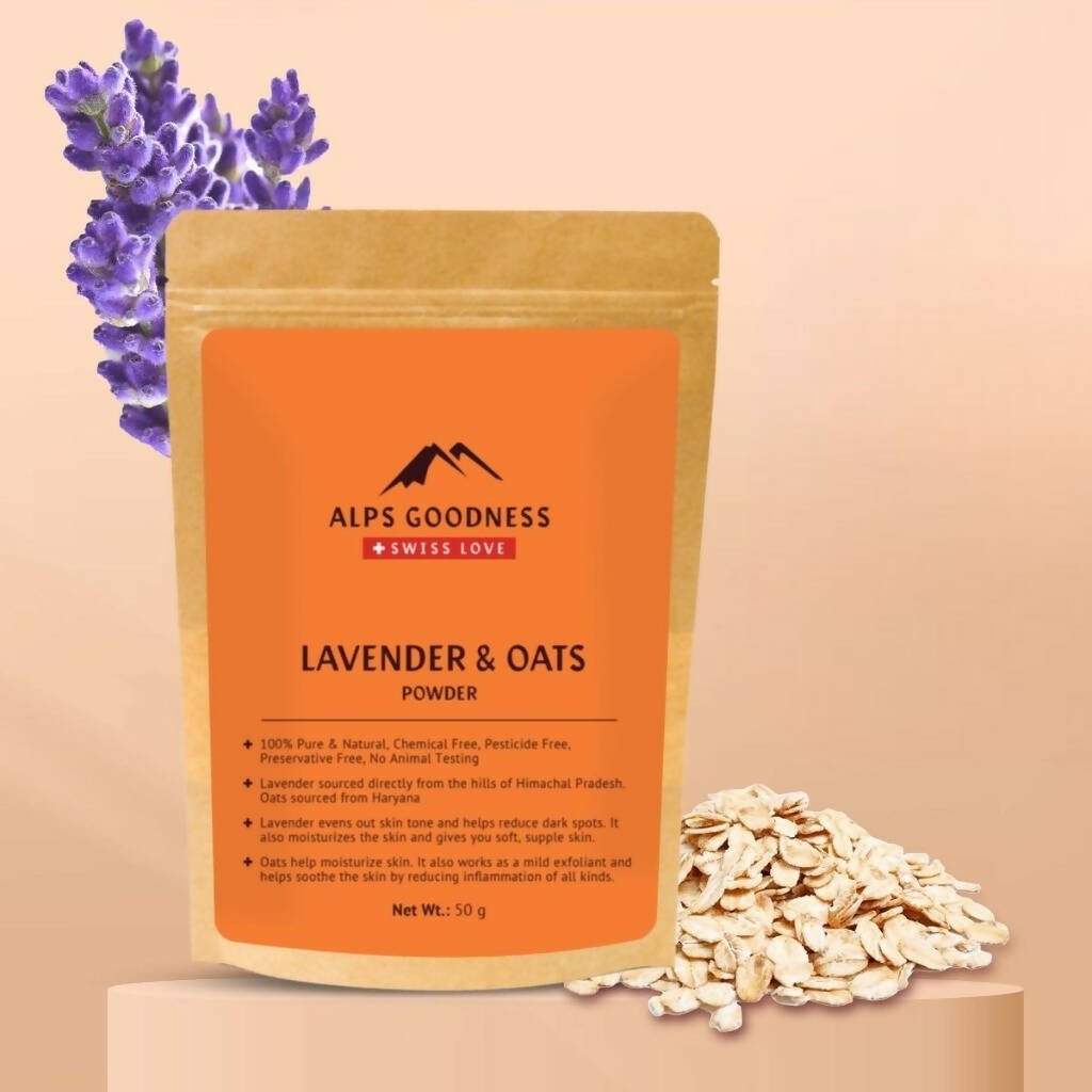 Alps Goodness Lavender & Oats Powder - Vamzn#