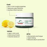 Alps Goodness Lemon, Curd & ZPTO Anti Dandruff Hair Mask - Vamzn#