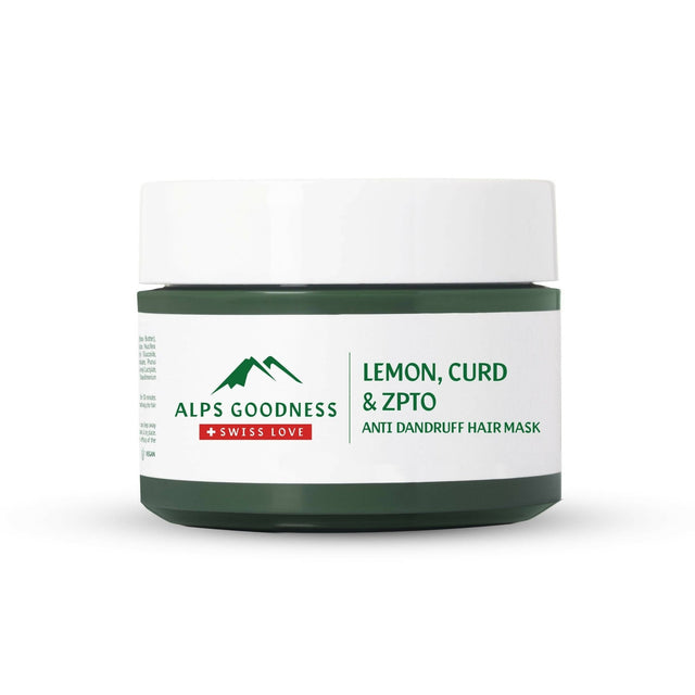 Alps Goodness Lemon, Curd & ZPTO Anti Dandruff Hair Mask - Vamzn#