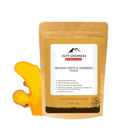 Alps Goodness Multani Mitti & Turmeric Powder - Vamzn#