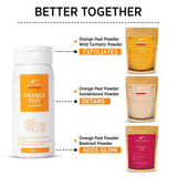 Alps Goodness Orange Peel Powder, for Hair Mask & Face Mask, Nourishes Hair Follicles, Glow Face - Vamzn#