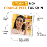 Alps Goodness Orange Peel Powder, for Hair Mask & Face Mask, Nourishes Hair Follicles, Glow Face - Vamzn#