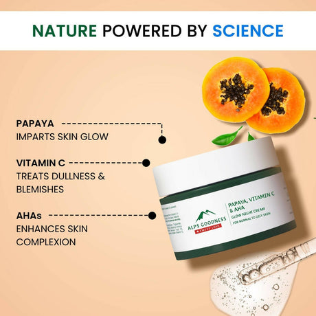 Alps Goodness Papaya, Vitamin C and AHAs Glow Night Cream - Vamzn#