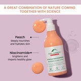 Alps Goodness Peach & Niacinamide Brightening Gel Body Lotion - Vamzn#