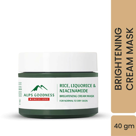 Alps Goodness Rice, Liquorice & Niacinamide Brightening Cream Mask - Vamzn#