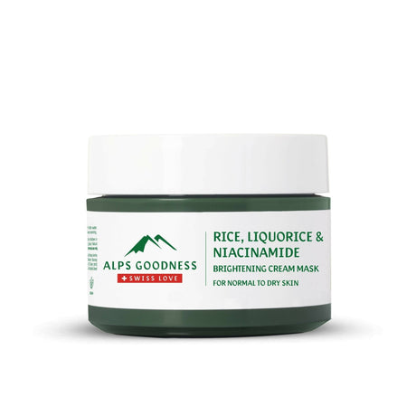 Alps Goodness Rice, Liquorice & Niacinamide Brightening Cream Mask - Vamzn#