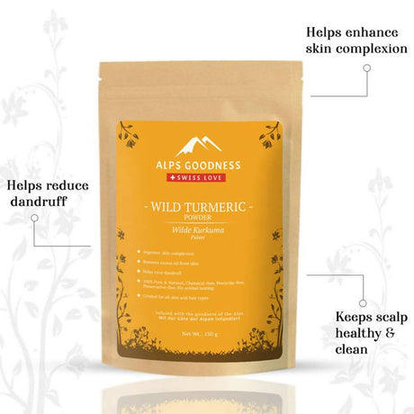 Alps Goodness Wild Turmeric Powder - Vamzn#