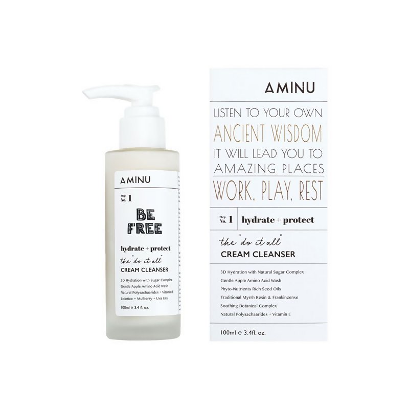 Aminu Cream Cleanser for Dry, Mature & Sensitive skin - Vamzn#