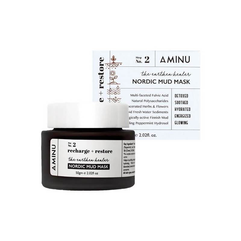 Aminu Nordic Mud Mask For Instant Glow & Polishing - Vamzn#