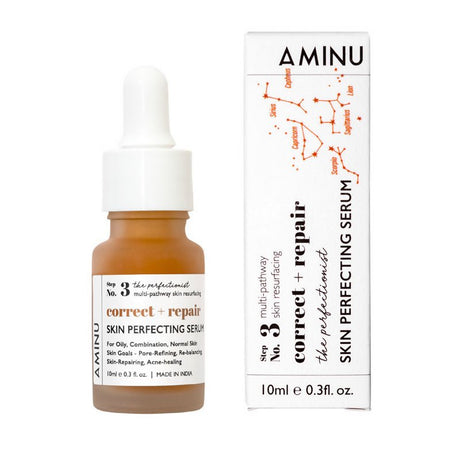 Aminu Skin Perfecting Serum for Acne Scars & Pores Minimizing - Vamzn#