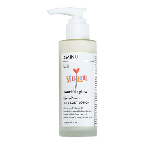 Aminu Vit B Body Lotion for Brightening, Healing & Nourshing - Vamzn#