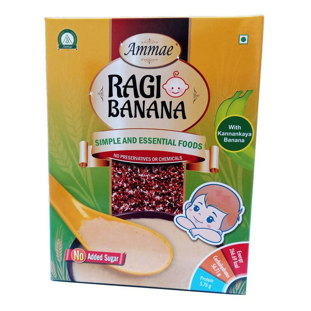 Ammae Sprouted Ragi with Raw Banana For Kids - Vamzn#