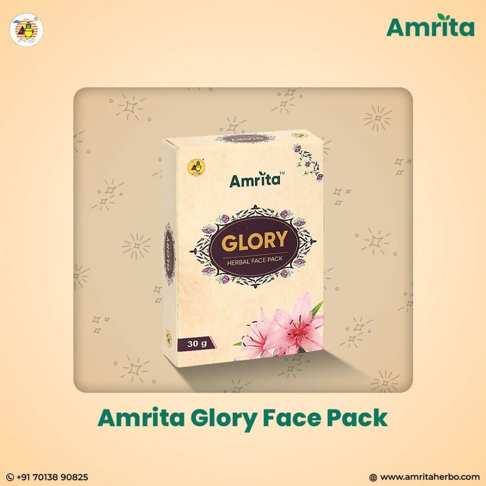 Amrita Glory Herbal Face Pack - Vamzn#