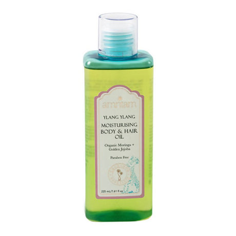 Amritam by Good Earth Ylang Ylang Moisturising Body & Hair Oil - Vamzn#