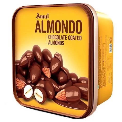 Amul Almondo Chocolate Coated Almonds - Vamzn#