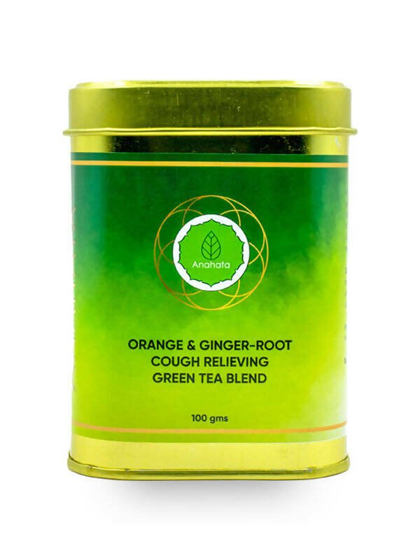 Anahata Orange & Ginger Root Cough Relieving Green Tea Blend - Vamzn#