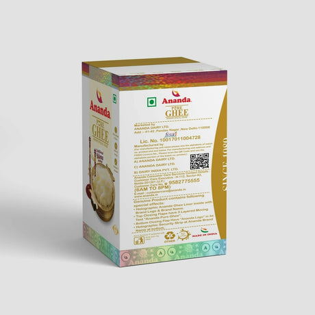 Ananda Pure Ghee Agmark Special Grade - Vamzn#