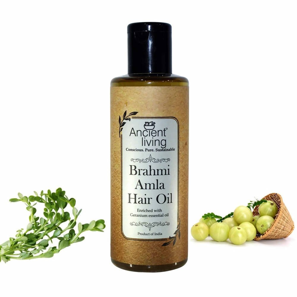 Ancient Living Brahmi Amla Hair Oil - Vamzn#
