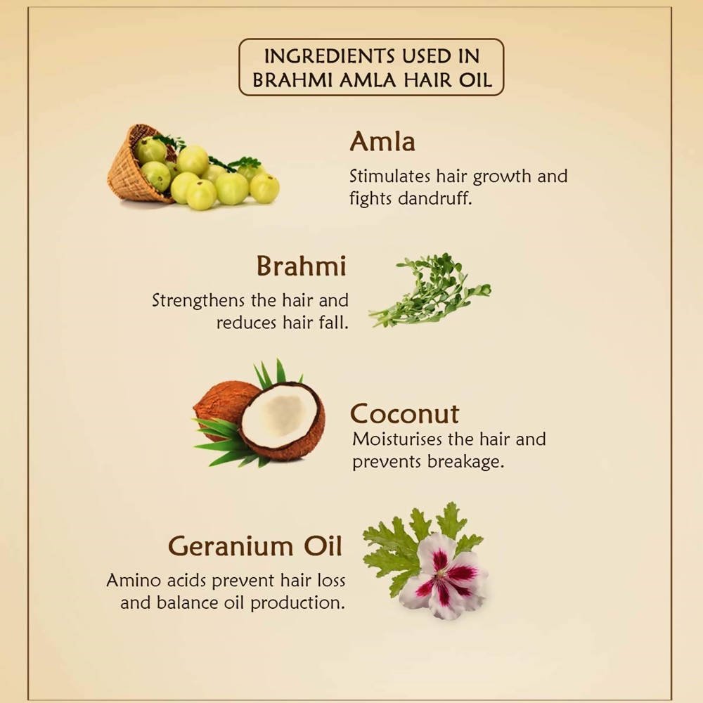 Ancient Living Brahmi Amla Hair Oil - Vamzn#