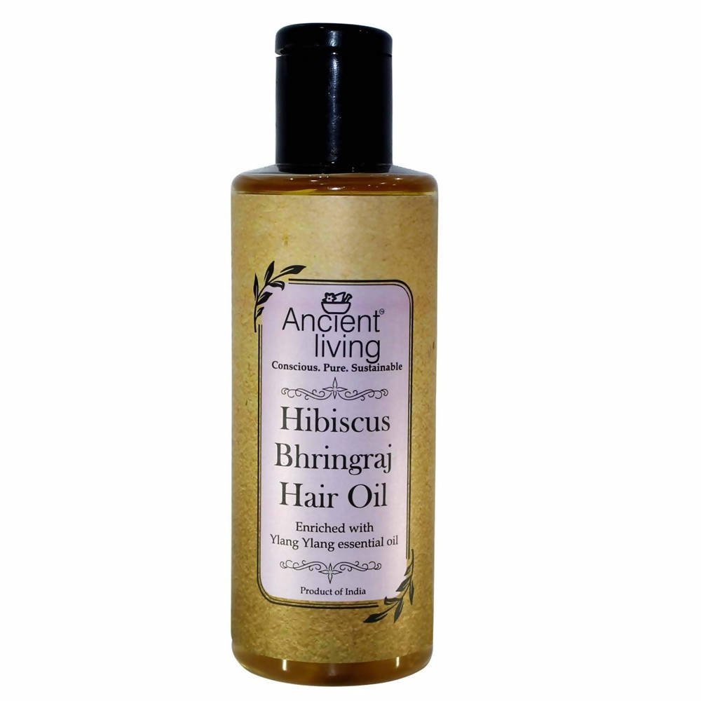 Ancient Living Hibiscus Bhringraj Hair Oil - Vamzn#