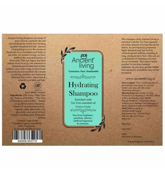 Ancient Living Hydrating Shampoo - Vamzn#